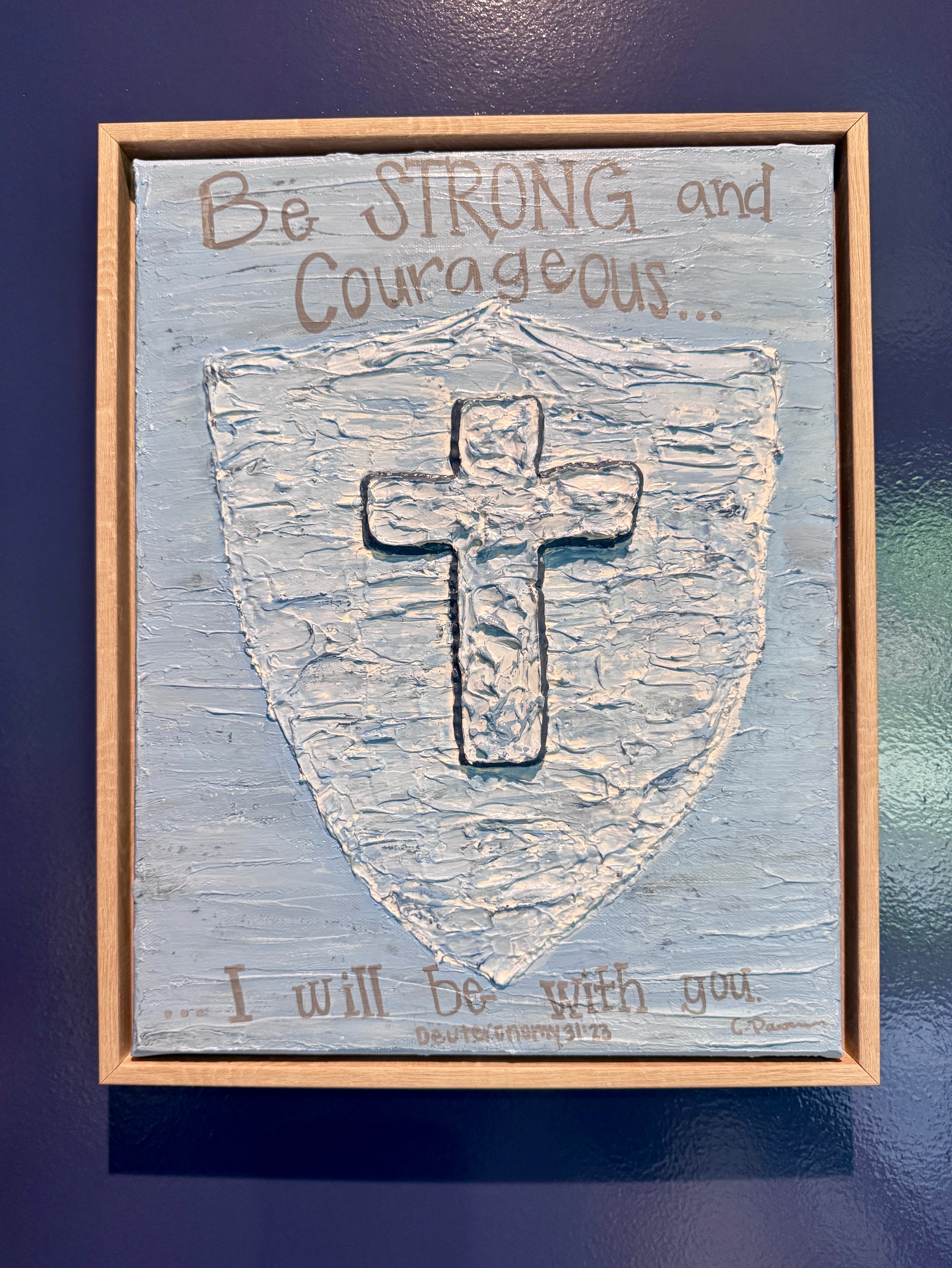 Custom Textured Piece - Caroline Patterson Art