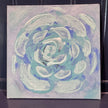 Aqua Flower - Caroline Patterson Art