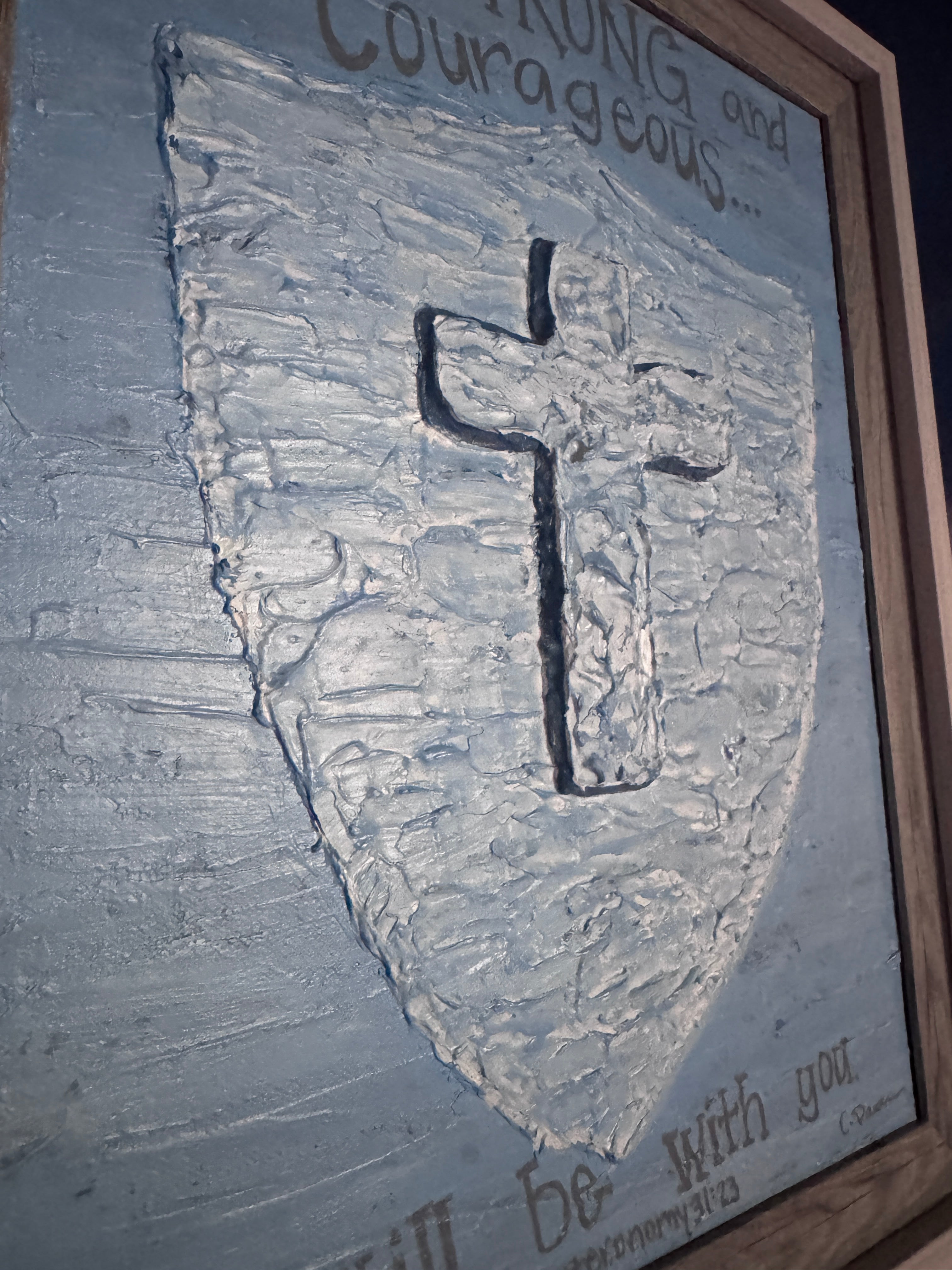 Custom Textured Piece - Caroline Patterson Art