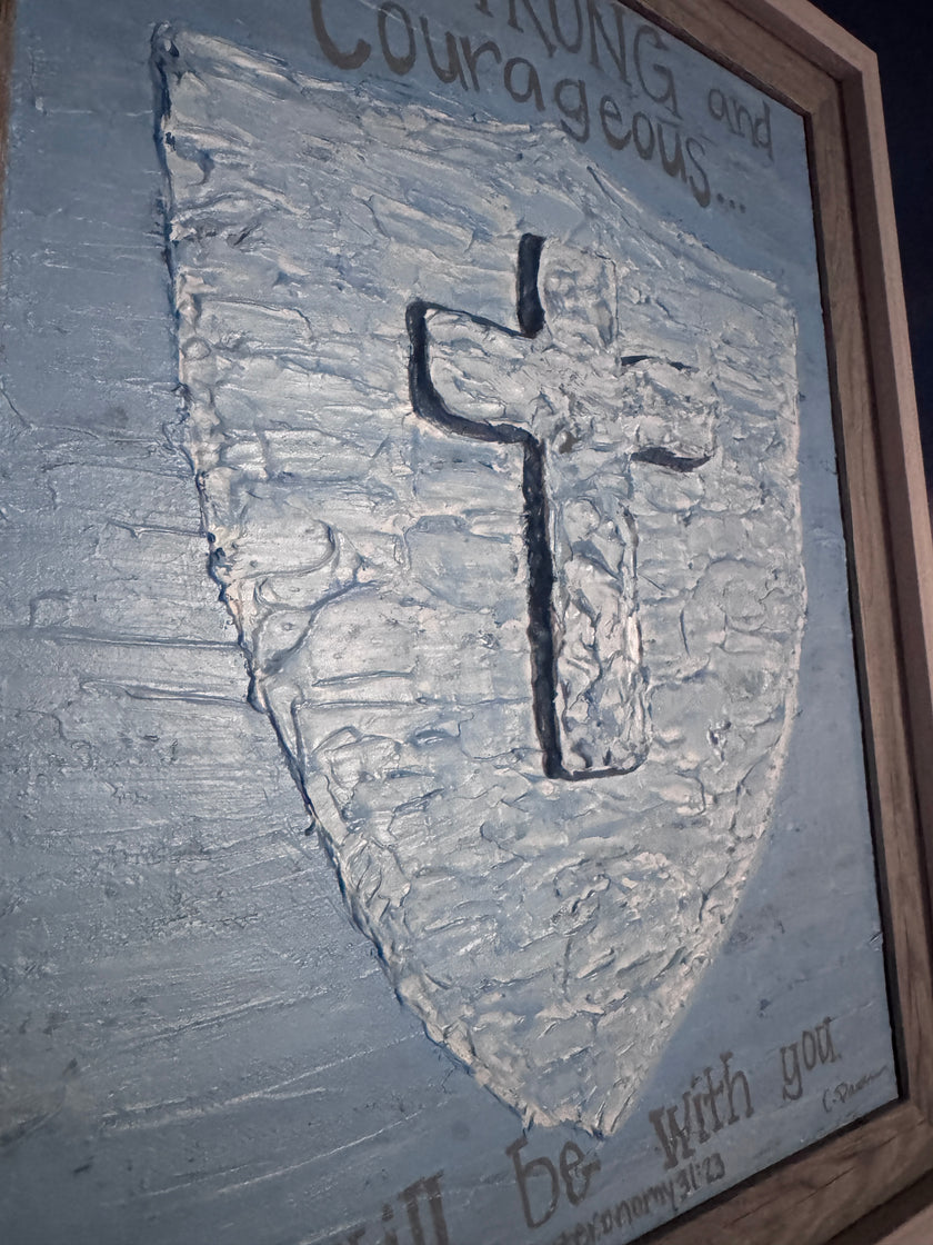 Custom Textured Piece - Caroline Patterson Art
